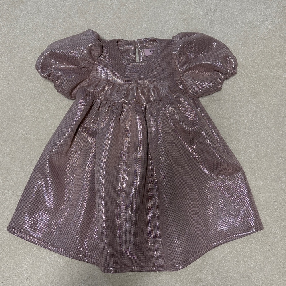 Pink Shimmer Dress